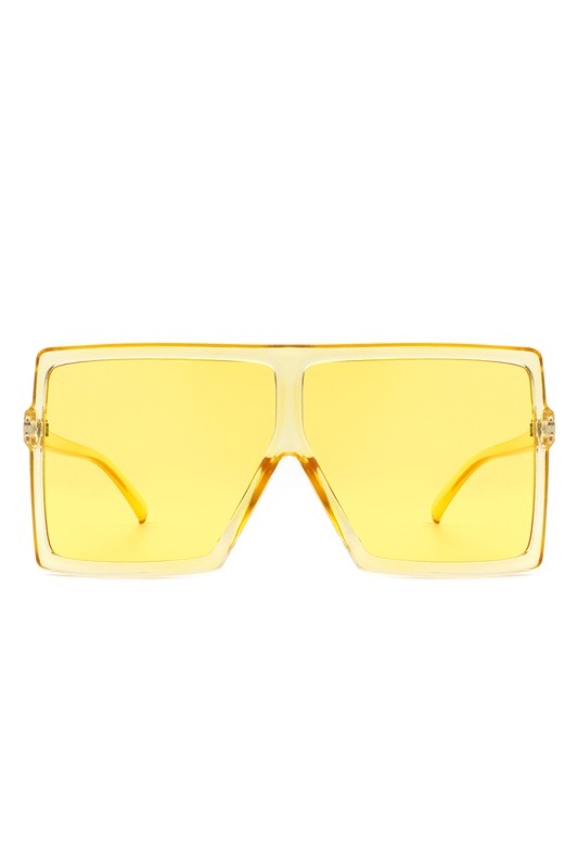 Oversize Square Tinted Women Fashion Sunglasses